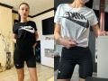 Дамски екипи комплекти Nike с тениска и дълго или късо клинче, снимка 1 - Спортни екипи - 45375683