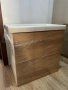 мивка с долен висящ шкаф за баня нови, снимка 4