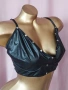 4XL Черно ,кожено бюстие/ сутиен/ за едра дама , снимка 3