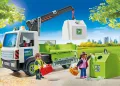 Игрален комплект Playmobil City Action 71431 - Камион за рециклиране и контейнер, 62 части, снимка 3