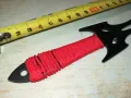 НОЖ-КАМА 20СМ С ЧЕРВЕНА ОПЛЕТКА 1303250736, снимка 13