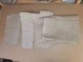Стар ленен плат , платове - 3 броя . Неупотребявани, снимка 1