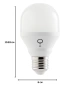 Led крушка LIFX White L3A19LW08E27IN 8.5W 2700K 800lm Smart Wi-fi димируема лампа осветление, снимка 4