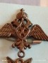 Винтидж Императорски Руски двуглав орел с корона висулка Малтийски кръст 52783, снимка 4