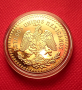 Мексиканска златна монета - Реплика., снимка 2