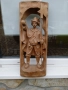 Испанско дървео пано,дърворезба, снимка 2