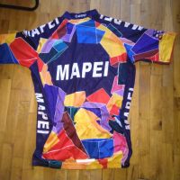 Mapei Global Cycling Gear колездачна тениска красива отлична размер ХХЛ, снимка 4 - Велосипеди - 45162087