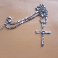 Колие с кръст Бързи и яростни , снимка 4 - Колиета, медальони, синджири - 45700244