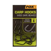Куки Fox Wide Gape Beaked Carp Hooks, снимка 2 - Такъми - 45428090