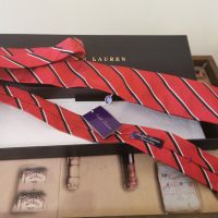 Оригинална Класическа Копринена вратовръзка,, Ralph Lauren "Italy Ръчно правена , снимка 4 - Други - 45368403