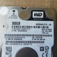 Хард диск Laptop Western Digital Black WDC WD5000LPLX 500GB SATA 6.0Gb/s, снимка 3 - Твърди дискове - 45216641