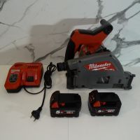 2023 - Milwaukee M18 FPS / 2 x 5.0 Ah - Акумулаторен потапящ циркуляр, снимка 1 - Други инструменти - 46211865