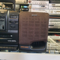 Радиокасетофон SONY CFD-555L Две касети, радио и диск. В отлично техническо състояние. В добър външе, снимка 6 - Аудиосистеми - 44956663