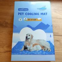 Nobleza Охлаждаща подложка за кучета, M 65x50 см, нетоксичен гел, устойчива на надраскване, синя, снимка 8 - За кучета - 45782614