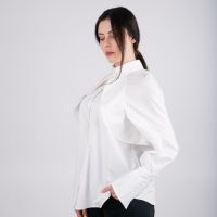 Дамска Риза Art Style - Бяла, снимка 2 - Ризи - 45200553