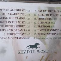 Оригинален Американски Диск - Sharon West - Dances in the mist , снимка 2 - CD дискове - 45419754