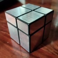Рубик куб Mirror Cube 2x2x2 / Огледален куб - като нов, снимка 1 - Други игри - 46175657
