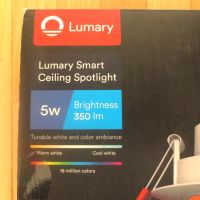 Lumary Smart LED прожектор за вграждане, точков, димируем, снимка 3 - Лед осветление - 45325827