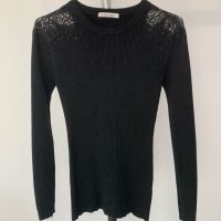 Красив дамски пуловер с дантела и камъни, снимка 3 - Блузи с дълъг ръкав и пуловери - 45747209