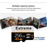 Карта памет XIAOMI EXTREME 256GB Подходяща за 4К видео.Идеална за разширяване паметта на телефон , снимка 6 - Карти памет - 45450394