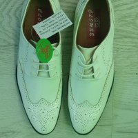 Бели мъжки обувки, снимка 5 - Ежедневни обувки - 45156290