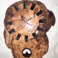Масивен часовник "Домино", снимка 5 - Стенни часовници - 45879303