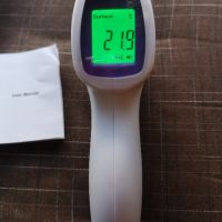 Безконтактен Инфрачервен термометър за телесна и стайна температура, снимка 6 - Друга електроника - 45115642
