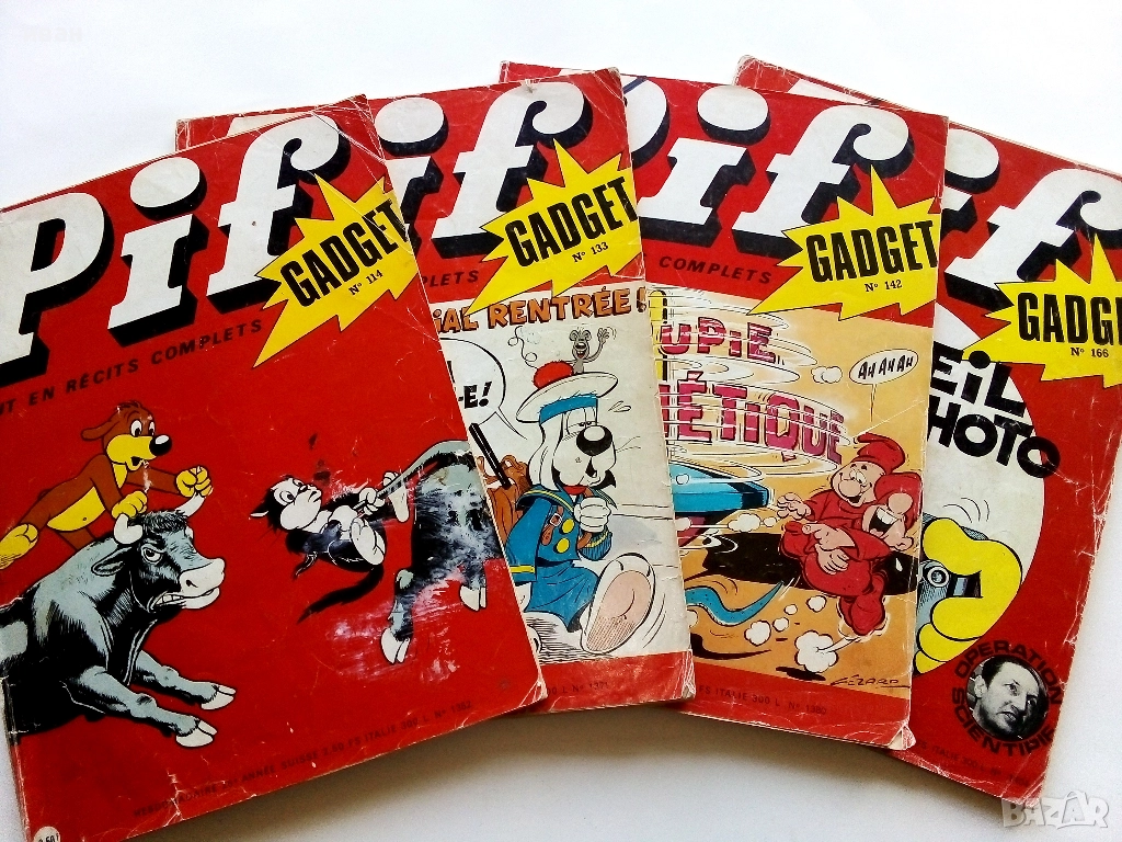 Комикси "Pif" № 114,133,142,166,184, снимка 1