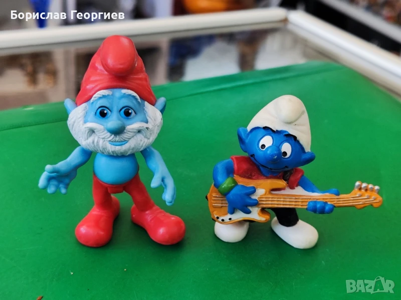 Две стари играчки на смърфовете , снимка 1