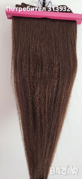 Естествена тъмнокестенява коса, снимка 1