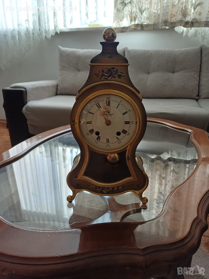 Настолен каминен часовник, снимка 1