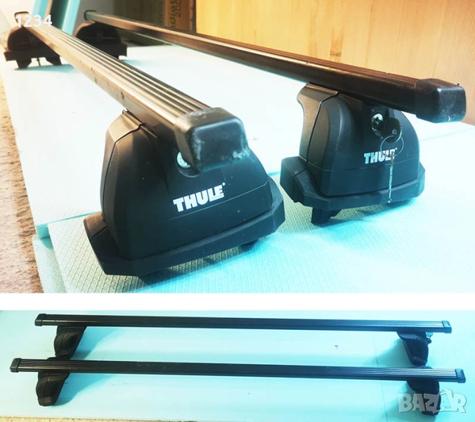 Багажник напречни греди THULE рейки за BMW 1, 2, 3, 4, 6 серия, снимка 1