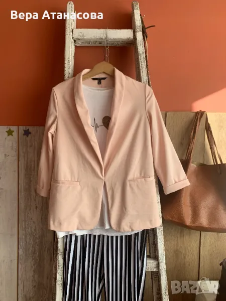 🧡🥼💛 Vero moda🍒 Блейзър/сако в нежен прасковен цвят👠, снимка 1