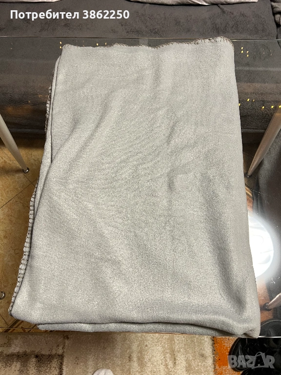 Одеало сиво, снимка 1