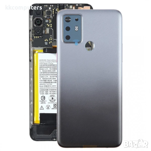 Оригинален Заден Капак със Стъкло за Камерата за HTC Desire 20+, снимка 1