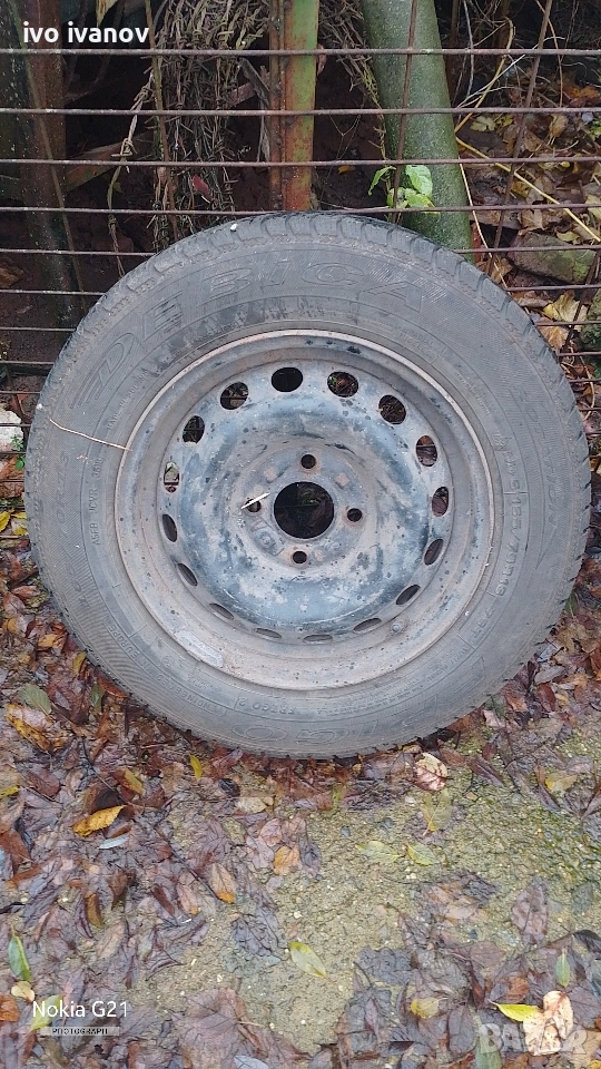 Джанти със зимни гуми , снимка 1