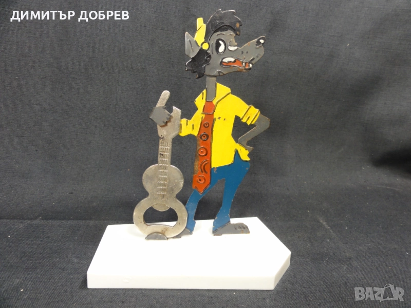СТАРА РЕТРО СОЦ СССР НАСТОЛНА ФИГУРКА - ОТВАРАЧКА НУ ПОГОДИ, снимка 1
