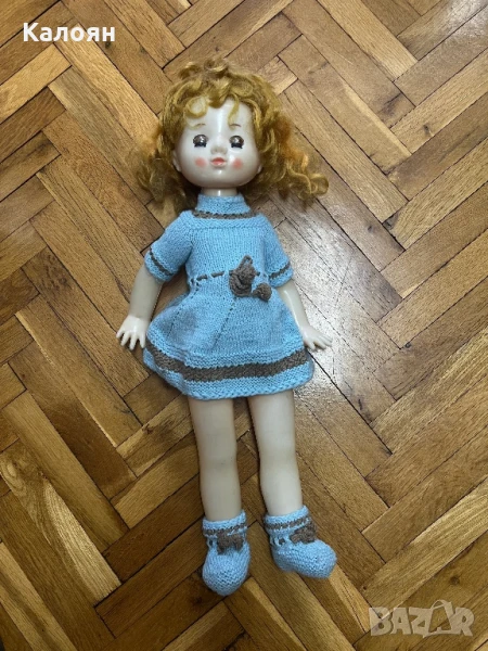 Кукла ретро соц 70 см. , снимка 1