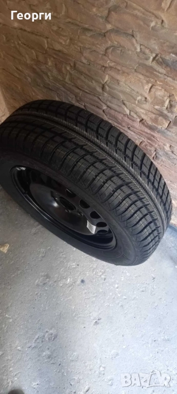 Всесезонна нова гума + джанта Good Year 195/65/15., снимка 1