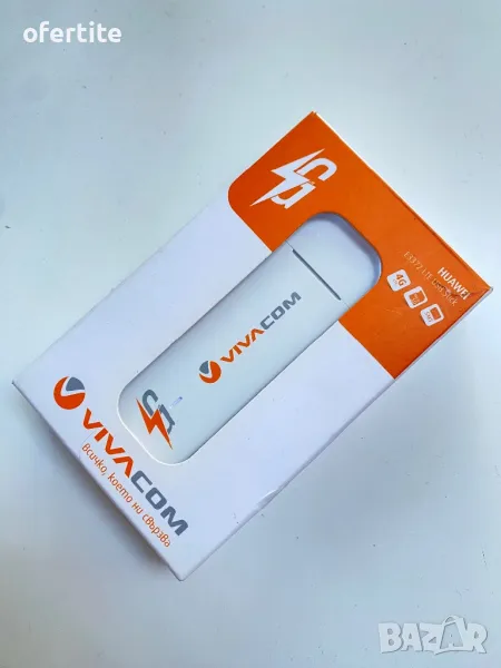 ✅ 4G / LTE 🔝 Huawei E3372 USB Stick, снимка 1