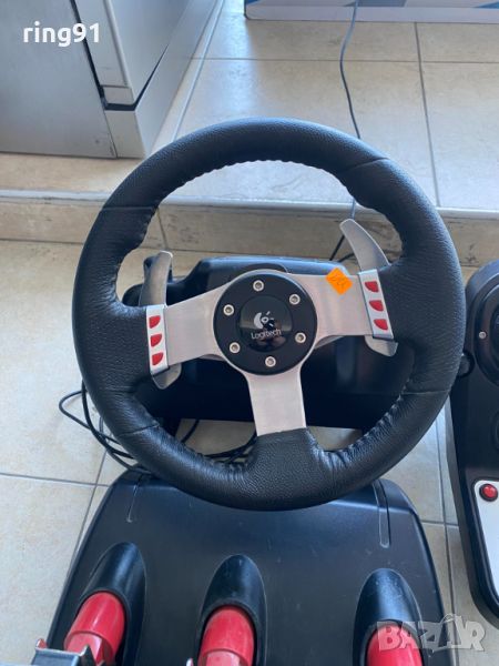 Logitech G27 driving wheel PC/PS2/PS3, снимка 1