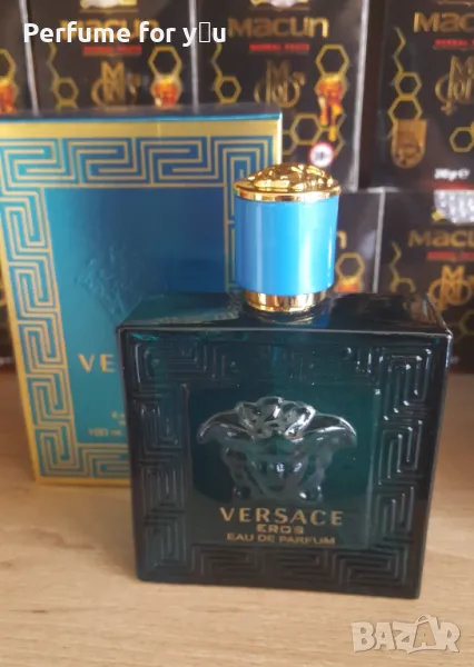 Мъжки парфюм Versace Eros-100 мл-реплика, снимка 1