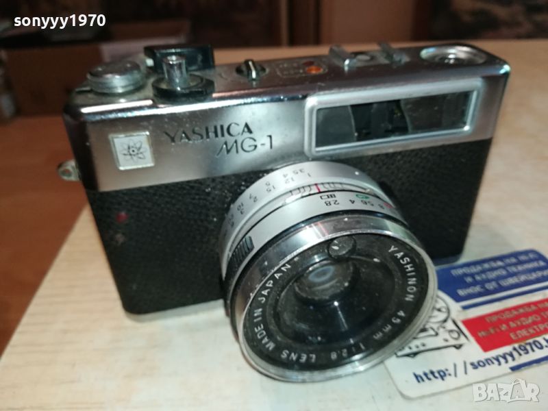 YASHICA MG-1 MADE IN JAPAN-ВНОС GERMANY 1204241054, снимка 1