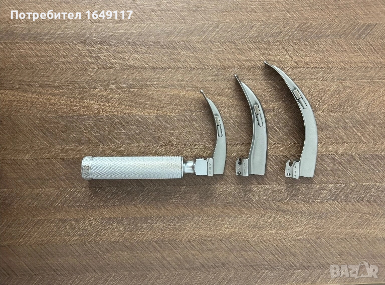 Камплект ларингоскоп Riester ri-standart с директно осветяване, снимка 1