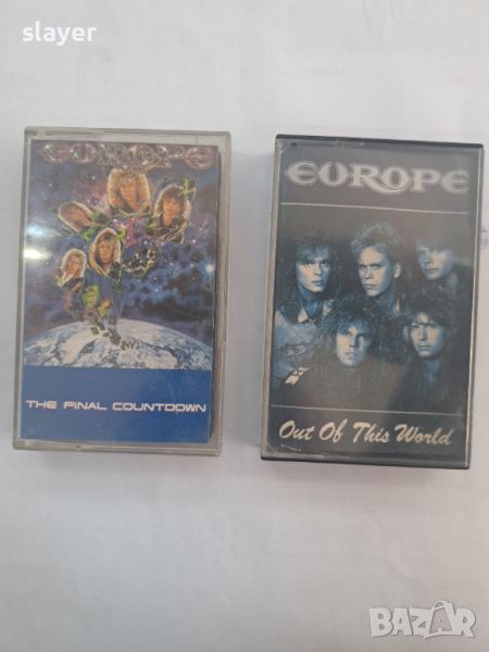Лот оригинални касети Europe, снимка 1