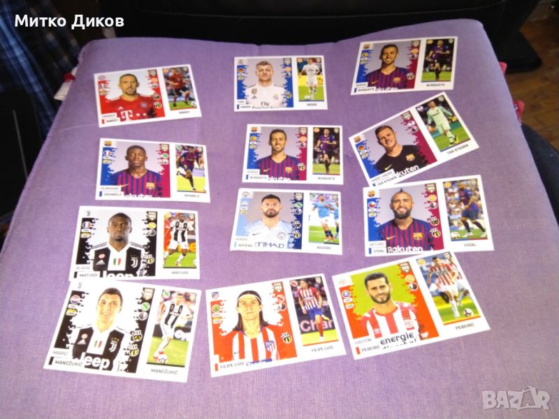 FIFA 365 Panini картички нови 2018-2019г 67броя и на Меси и Марадона, снимка 1