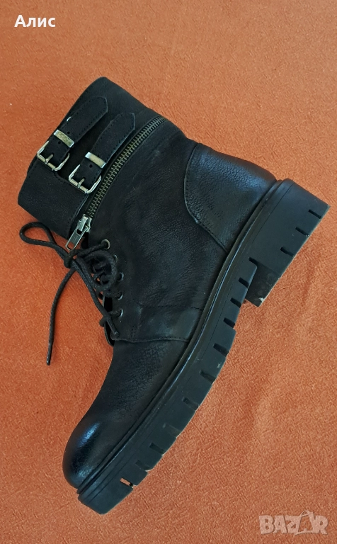 Боти ест.кожа Steve Madden, снимка 1