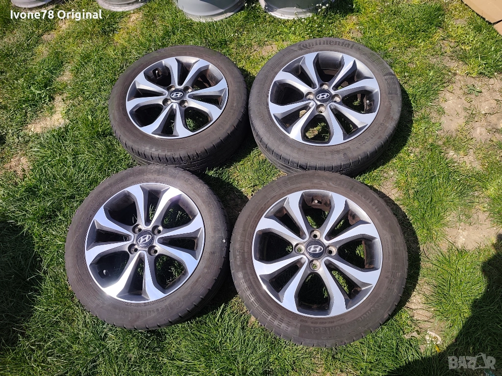 ПРОМОЦИЯ Джанти за Hyundai i20 4x100 15 цола.Отлично състояние., снимка 1
