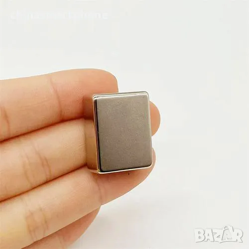 Неодимов магнит 25x20x10mm МАГНИТ неодимов N52, magnit от moqtmagazin. c o m (Моят магазин), снимка 1