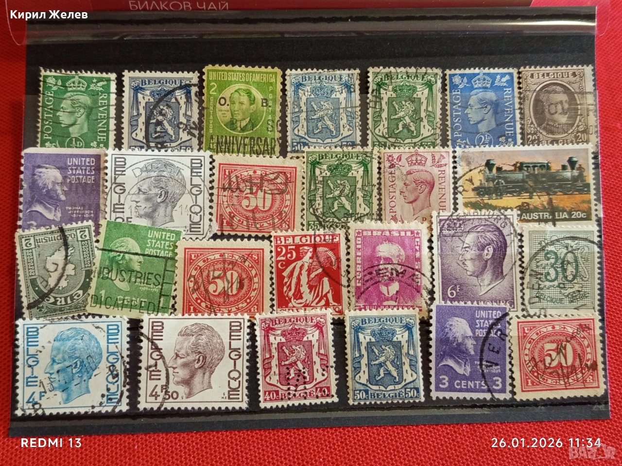 Стари пощенски марки от цял свят смесени СВЕТОВНИ ЛИДЕРИ за КОЛЕКЦИЯ 51939, снимка 1